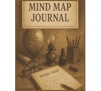 Mind Map Journal: Blank Mind Map | 100 Pages | 8.5 x 11