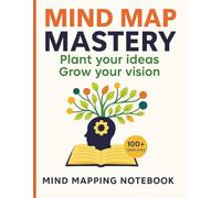 MIND MAP MASTERY: Notebook for Brainstorming, Planning, and Creative Thinking