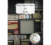 Mind Map & Notes for Media: A Supporting Study Book | 8.5 × 11 inches | 50 Mind Maps; 50 Notes Page | Revision Study Aid
