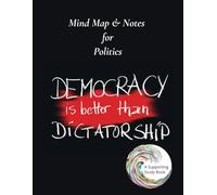 Mind Map & Notes for Politics: A Supporting Study Book | 8.5 × 11 inches | 50 Mind Maps; 50 Notes Page | Revision Study Aid