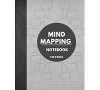 Mind Mapping Notebook: Blank mind map template to improve memory and concentration while studying, ideal for generating ideas.: Nootbook