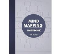 Mind Mapping Notebook: Paper With Blank Map Templates To Save Brainstorming , Thoughts , Ideas I Mindmapping Book to Visual: Journal