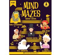 Mind Mazes History Edition: 80 Mazes for Kids aged 4-8 (Play & Learn - Book 1)