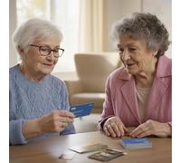 MIND & MOVE Miniland Emotions Cards - Juego de Tarjetas Emocionales, Imágenes Reales con Preguntas Abiertas, Estimula Lenguaje, Empatía y Comunicación, Uso Terapéutico para Adultos