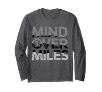 Mind Over Miles, regalos Ultra Runner, Marathoner Marathon Manga Larga