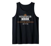 Mind Over Mood - Ropa Urbana de tipografía Urbana Camiseta sin Mangas