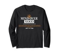 Mind Over Mood - Urban Typography Streetwear Manga Larga