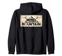 Mind Over Mountain es motivación al Aire Libre es Aventura Sudadera con Capucha