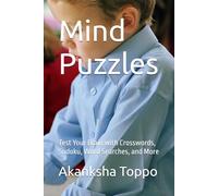 Mind Puzzles: Test Your Brain with Crosswords, Sudoku, Word Searches, and More