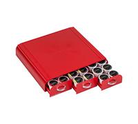 Mind Reader Anchor - Cajón para cápsulas de café, compatible con Keurig (Vue, K-Cups), Nespresso, CBTL/Verismo o Tassimo Para K-Cup, CBTL, Verismo, Dolce Gusto ninguna rosso