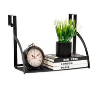 Mind Reader Organizador Colgante para cubículo, Estante para Suministros de Oficina, Plantas y decoración, fácil de Instalar, Metal, Negro