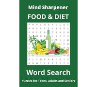 Mind Sharpener Word Search Book:: 50+ Puzzles in Food, Diet and Cooking