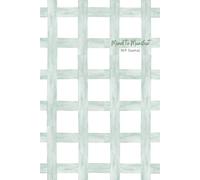 Mind to Manifest: Mint Checkered 369 Method Journal | J. Lynne Designs: Manifest Clarity with the 369 Technique