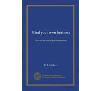 Mind your own business: the case for municipal management