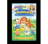 MINDBLOOM KIDS FARM ANIMALS ACTIVITY BOOK FOR KIDS AGES 3-6: Tracing, Matching, Colouring And Fun Learning Worksheets (MINDBLOOM KIDS ACTIVITY BOOKS)