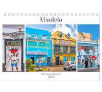 Mindelo - malerisches Reiseziel (Tischkalender 2026 DIN A5 quer), CALVENDO Monatskalender: Hafenstadt vor der Westküste Afrikas auf der Insel São Vicente (Kap Verde).
