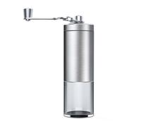Minder de café manual - Molino de café de mano | Molinillo de café para granos de café con manivela de mano | Mercante de café con biva de acero inoxidable para goteo de café, café exprés