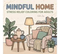 Mindful Home: Adult Coloring for Calm and Creativity: 40 Relaxing Pages of Cozy Household Items to Reduce Stress, Inspire Mindfulness, and Unwind