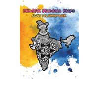 Mindful Mandala Maps: Adult Coloring Book: Stress and Anxiety Relieving Coloring Pages