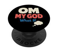 Mindful Mess Identidad Humor Calma La ansiedad se Encuentra con la respiración PopSockets PopGrip Adhesivo
