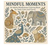 Mindful Moments: An Adults Mindfulness Coloring Book for Daily Calm and Clarity