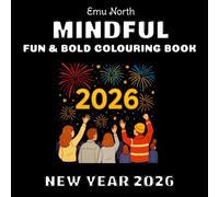 Mindful: New Year 2026 Colouring Book