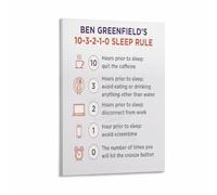 Mindfulness Bedtime Poster Self Care Evening Routine Canvas Art Print for Bedroom Wall Decor(Framed,16x24inch(40x60cm))