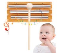 Mindfulness Bell - Mazo de meditación para el aula, campana de mano curativa de sonido, timbre de sanación de sonido, instrumentos de timbre de percusión, instrumento de relajación para profesores y