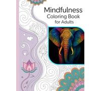 Mindfulness Coloring Book For Adults: 50 Intricate Animal Mandalas & Zentangle Patterns for Stress Relief, Relaxation, and Art Therapy