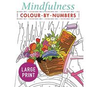 Mindfulness Colour-by-Numbers Large Print