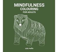 Mindfulness Colouring for Adults: A Calming Zentangle Animal Colouring Book with 102 Intricate Designs for Relaxation & Stress Relief | Single-Sided | 8.5 x 8.5 in