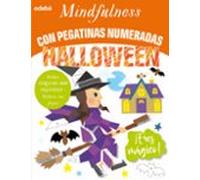 Mindfulness Con Pegatinas Numeradas: Halloween