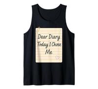 Mindfulness Journaling Self Care Terapia de Bienestar Mental Camiseta sin Mangas