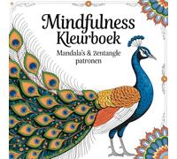 Mindfulness Kleurboek: Mandala's & Zentangle Kunstmotieven met Dieren voor Volwassenen: Ontspanning en Stressvermindering