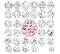 MINDFULNESS Mandala Colouring: An Adult Coloring Book for Relaxation, Stress Relief, Anxiety Relief, Self-Care & Inner Peace