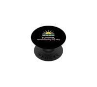 Mindfulness Summer Recordando Mi por Qué Meditación Yoga PopSockets PopGrip Adhesivo