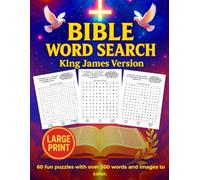 Mindfulness Word Search Holy Bible: 60 Faith-Based Puzzles with KJV Verses to Calm Your Mind and Strengthen Your Spirit (Renew. Heal. Focus. In the mind of Christ.)