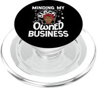Minding My Black Owned Business Girl Mujeres Regalo Empresario PopSockets PopGrip para MagSafe