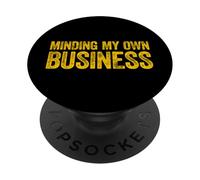 Minding My Own Business PopSockets PopGrip Adhesivo