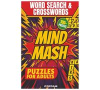 MindMash Word Search & Crosswords, Puzzles For Adults, 100+ Puzzles: Crossword & Word Search Puzzles with Challenging Everyday Vocabulary and more | ... 100+ Puzzles for Learning, Practice & Gifting