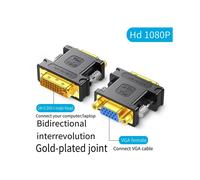 Mindpure 24+5 DVI Macho A VGA Hembra Convertidor Conector de Tarjeta GráFica de Computadora Cable Adaptador de TV