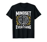 Mindset Is Everything Inspirational Mind - Cita Motivacional Camiseta