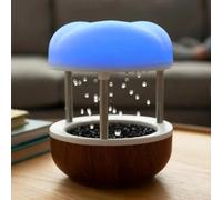 Mindsight Fuente de agua de mesa 'Calming Cloud' | Bomba silenciosa | Resistente a salpicaduras | Decoración zen y natural | Promueve el enfoque, el alivio del estrés, la productividad, el sueño |