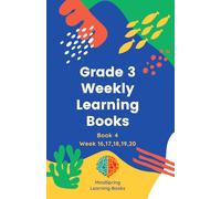 MindSpring - 3rd Grade Weekly Learning Workbook, Activity Book - Week 16 - 20 - for Kids Ages 8-9 Covering English Language Arts(ELA), Maths, Science, ... Language Arts(ELA), Maths, , Science +)