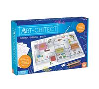 MindWare Art-chitect - Kit de construcción de modelo de hogar 3-D para niños de 8 años en adelante - Aprenda los fundamentos de la arquitectura