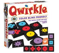 Mindware QWIRKLE Color Ciego Juego familiar de juegos familiares para nios y adultos - Juego de noche de juegos familiares divertidos para conce