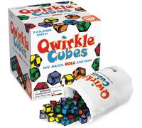 MindWare , Qwirkle Cubes, Miniature Game, Ages 6+, 2-4 Players, 45 Minutes Playing Time