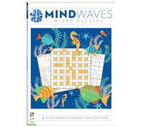 Mindwaves Puzzle Book Mixed Puzzles