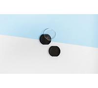 Mine Stamp - Recambio de Tinta Textil para Sello Redondo | Pack 2 Cartuchos Originales | Tinta Negra Permanente Resistente a Lavadoras | Fácil de Cambiar | Ideal para Uso Continuado en Ropa Infantil