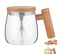 Mineatig Taza Batidora Automática,Taza Mezcladora Alta Velocidad,400 Ml Taza Autoagitadora con Tapa, Taza Autoagitadora Automática Rápida para Comedores, Salas Estar, Escuelas, Parques